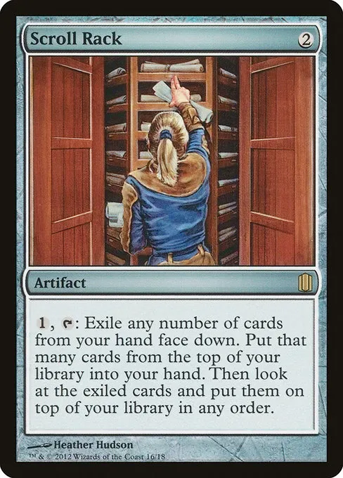 Scroll Rack · Commander's Arsenal 16/18