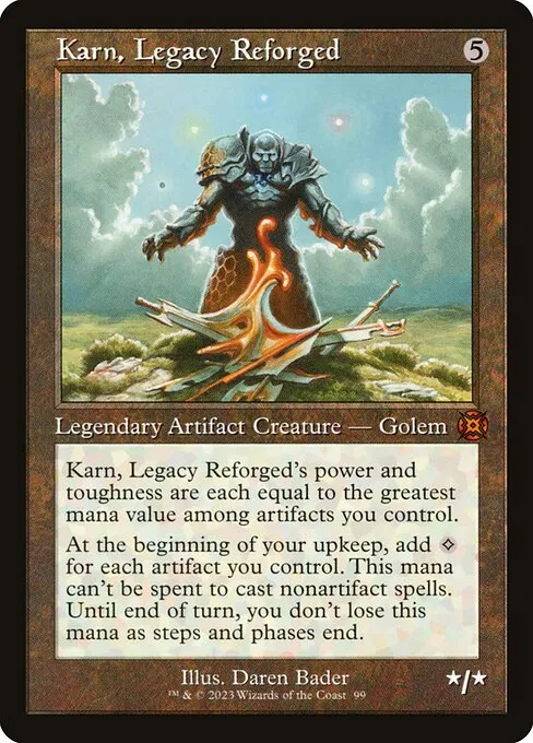 Karn, Legacy Reforged · March of the Machine: The Aftermath 99/230