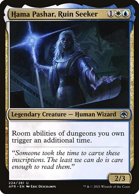 Hama Pashar, Ruin Seeker · Adventures in the Forgotten Realms 224/424