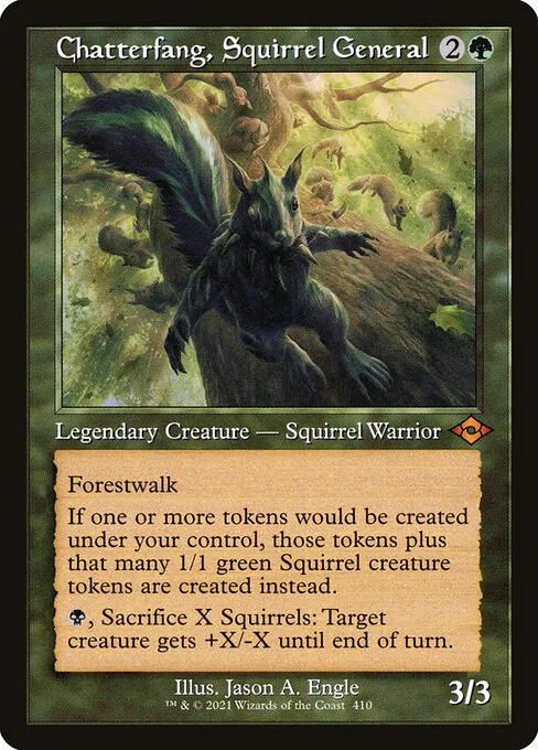 Chatterfang, Squirrel General · Modern Horizons 2 410/493