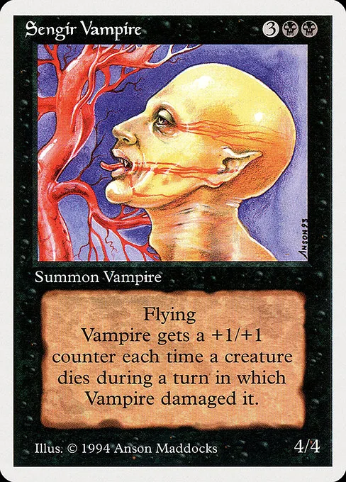 Sengir Vampire · Summer Magic / Edgar 129/306