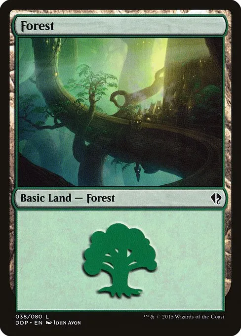 Forest · Duel Decks: Zendikar vs. Eldrazi 38/80
