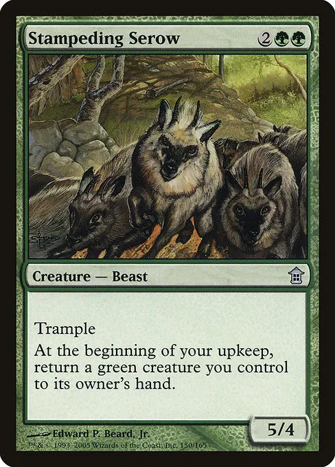 Stampeding Serow · Saviors of Kamigawa 150/165
