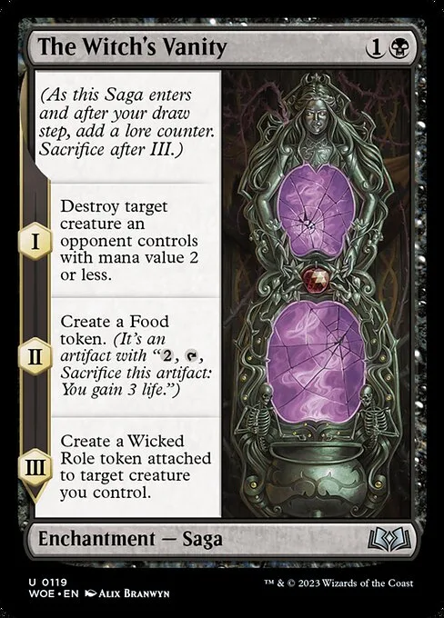 The Witch's Vanity · Wilds of Eldraine 119/381