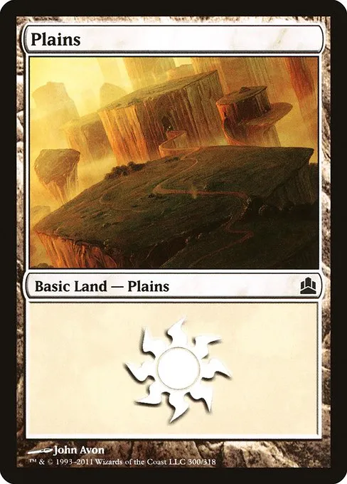 Plains · Commander 2011 300/318
