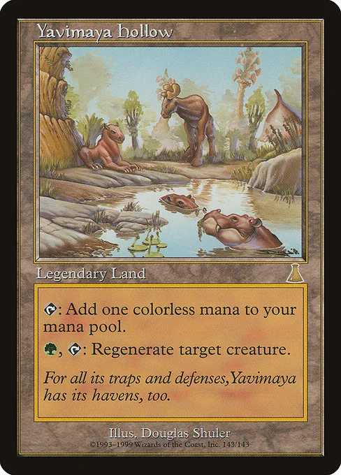 Yavimaya Hollow · Urza's Destiny 143/143