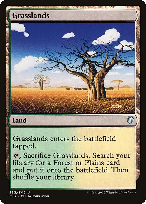 Grasslands · Commander 2017 252/309
