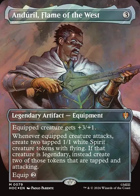 Andúril, Flame of the West · The Hobbit Commander 79/7