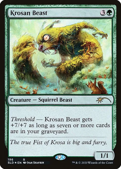 Krosan Beast · Secret Lair Drop 196/2547