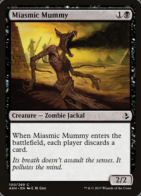 Miasmic Mummy · Amonkhet 100/287