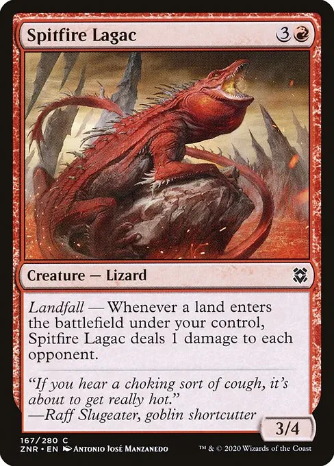 Spitfire Lagac · Zendikar Rising 167/407