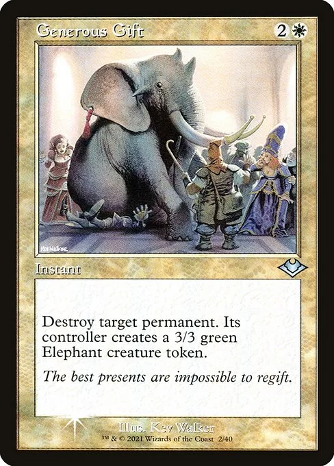 Generous Gift · Modern Horizons 1 Timeshifts 2/40
