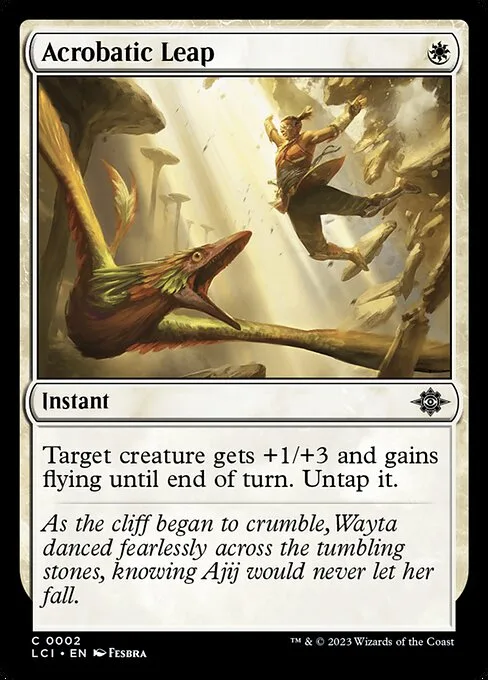 Acrobatic Leap · The Lost Caverns of Ixalan 2/416