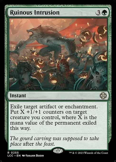 Ruinous Intrusion · The Lost Caverns of Ixalan Commander 255/370