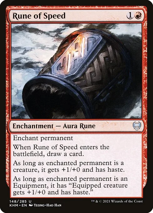 Rune of Speed · Kaldheim 148/425
