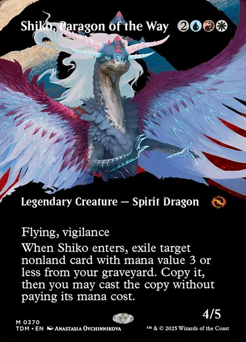 Shiko, Paragon of the Way · Tarkir: Dragonstorm 370/427