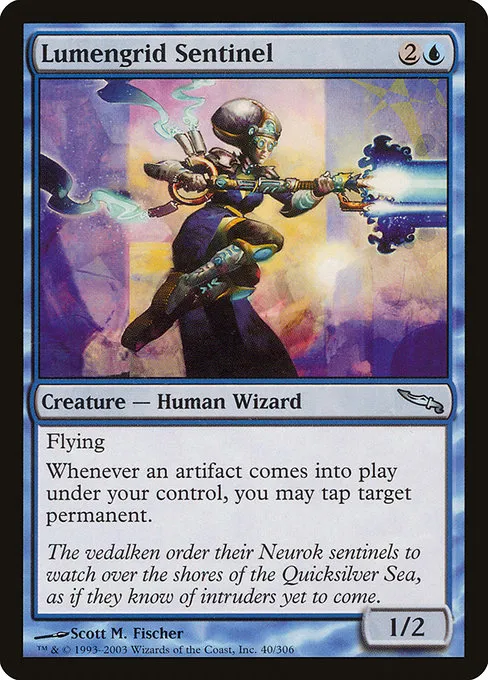 Lumengrid Sentinel · Mirrodin 40/306