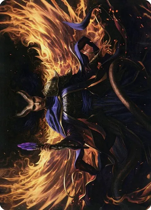 Farideh, Devil's Chosen // Farideh, Devil's Chosen · Adventures in the Forgotten Realms Art Series 32/81