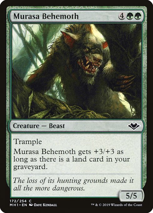 Murasa Behemoth · Modern Horizons 172/255