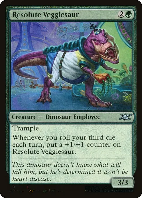 Resolute Veggiesaur · Unfinity 439/639