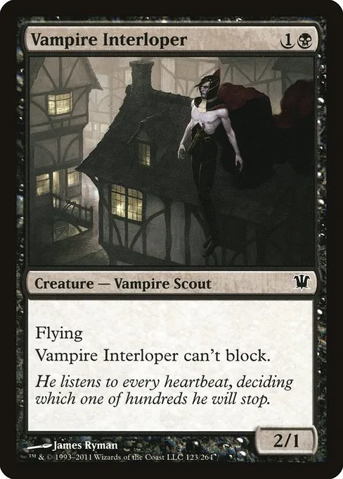 Vampire Interloper · Innistrad 123/264