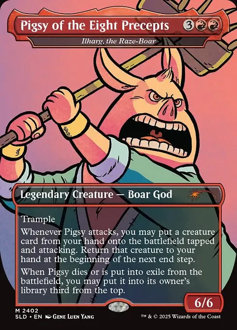 Ilharg, the Raze-Boar · Secret Lair Drop 2402/2547