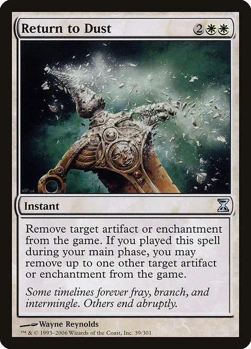Return to Dust · Time Spiral 39/301