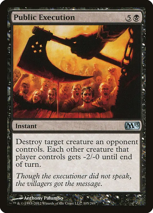 Public Execution · Magic 2013 105/249