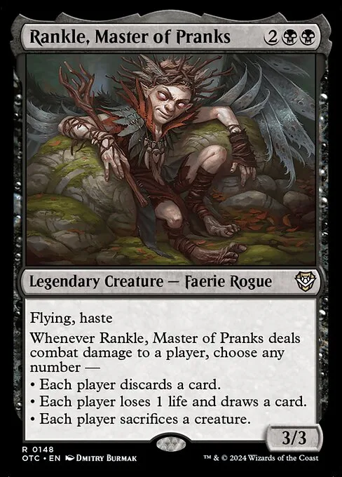 Rankle, Master of Pranks · Outlaws of Thunder Junction Commander 148/342