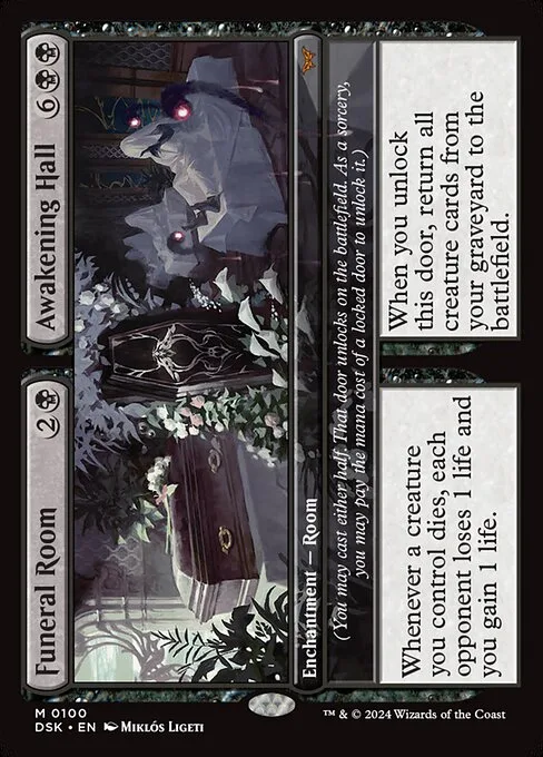 Funeral Room // Awakening Hall · Duskmourn: House of Horror 100/419