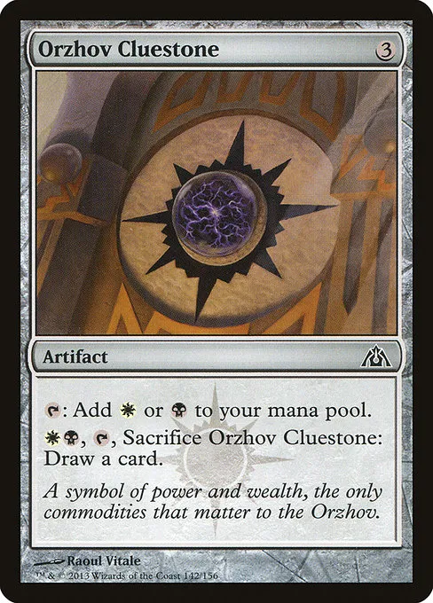 Orzhov Cluestone · Dragon's Maze 142/156