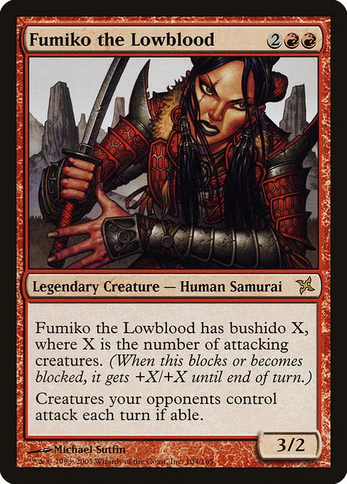 Fumiko the Lowblood · Betrayers of Kamigawa 104/165