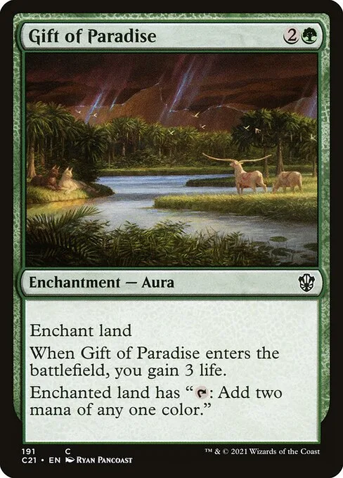 Gift of Paradise · Commander 2021 191/409