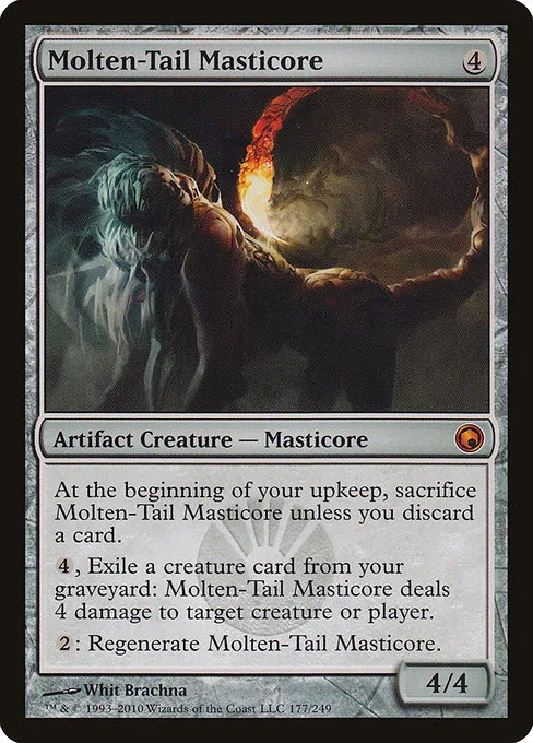 Molten-Tail Masticore · Scars of Mirrodin 177/249
