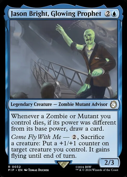Jason Bright, Glowing Prophet · Fallout 32/1068
