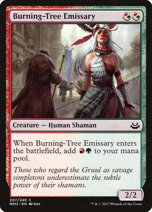 Burning-Tree Emissary · Modern Masters 2017 207/249