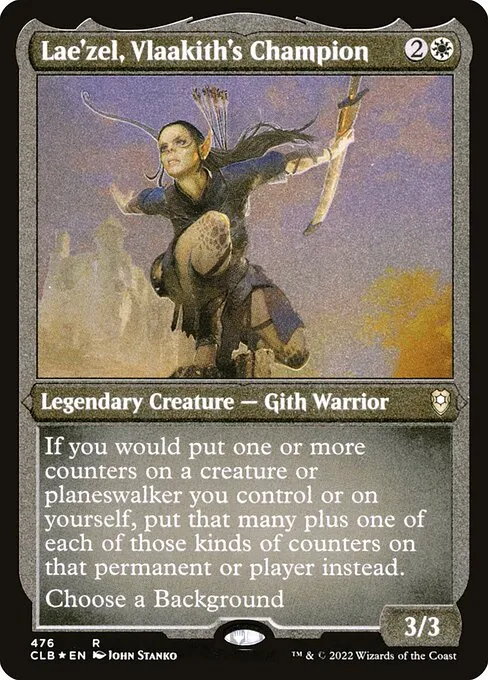 Lae'zel, Vlaakith's Champion · Commander Legends: Battle for Baldur's Gate 476/936