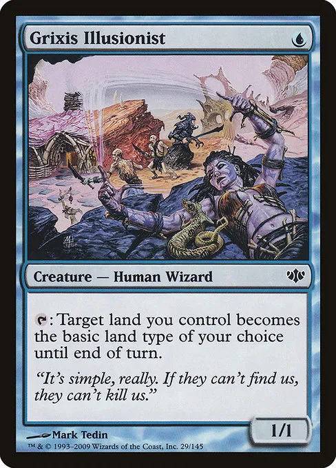 Grixis Illusionist · Conflux 29/145