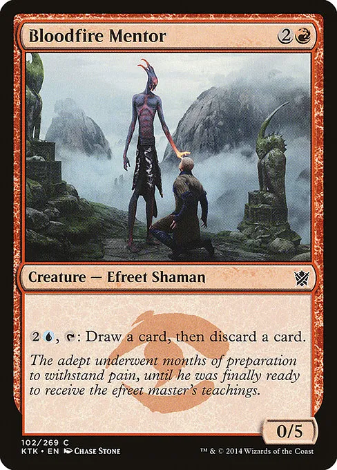 Bloodfire Mentor · Khans of Tarkir 102/293