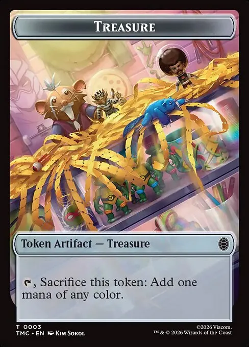 Treasure · Teenage Mutant Ninja Turtles Eternal Tokens 3/31
