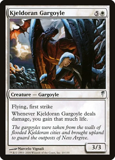 Kjeldoran Gargoyle · Coldsnap 10/155