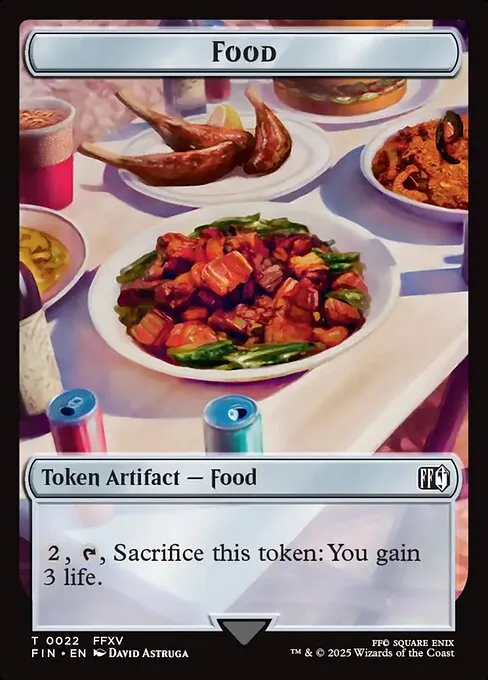 Food · Final Fantasy Tokens 22/37