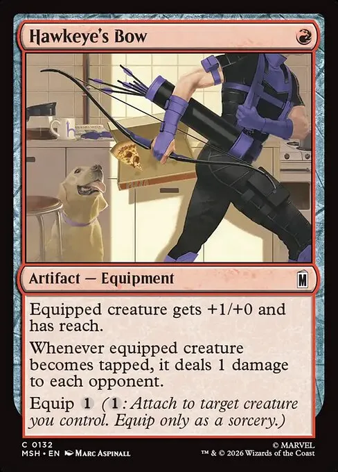 Hawkeye's Bow · Marvel Super Heroes 132/24