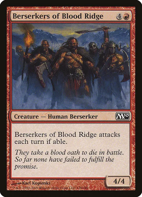 Berserkers of Blood Ridge · Magic 2010 126/249