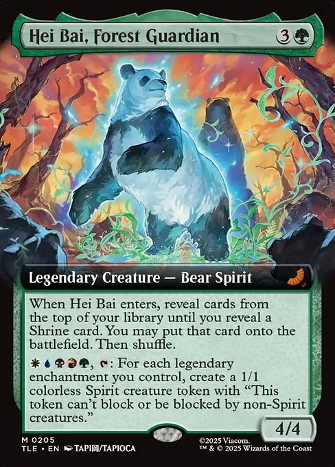 Hei Bai, Forest Guardian · Avatar: The Last Airbender Eternal 205/317