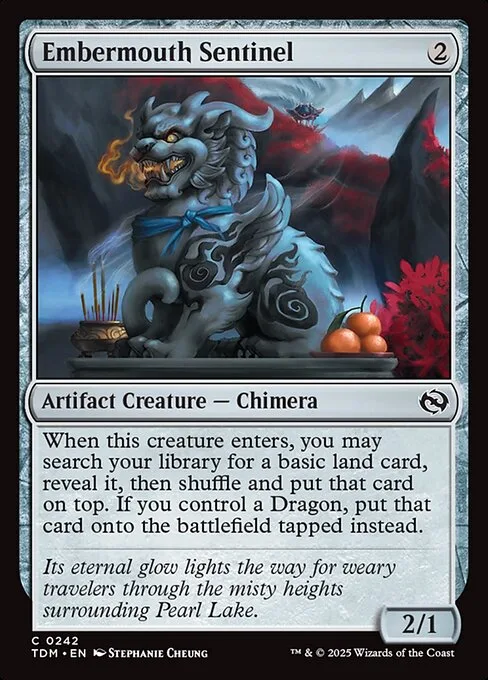 Embermouth Sentinel · Tarkir: Dragonstorm 242/427