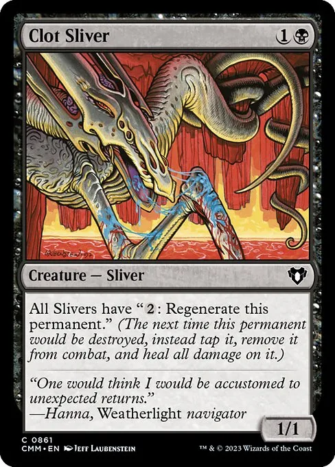Clot Sliver · Commander Masters 861/1067