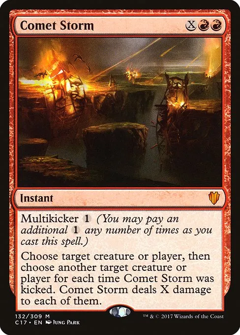 Comet Storm · Commander 2017 132/309