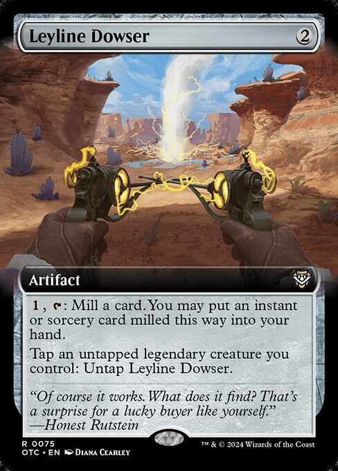 Leyline Dowser · Outlaws of Thunder Junction Commander 75/342