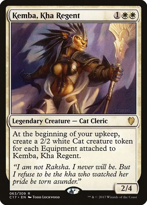 Kemba, Kha Regent · Commander 2017 63/309